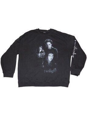 Twilight Movie Crew Neck Pullover Sweatshirt Arm Hit Adult XL
